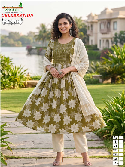 New Celebration Kanha Vatican Readymade Anarkali Suits Exporter Gujarat