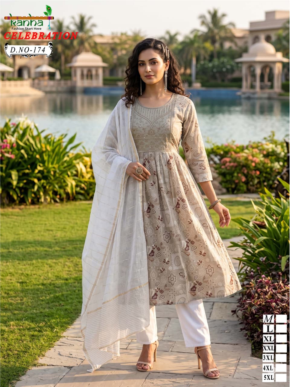 New Celebration Kanha Vatican Readymade Anarkali Suits Exporter Gujarat