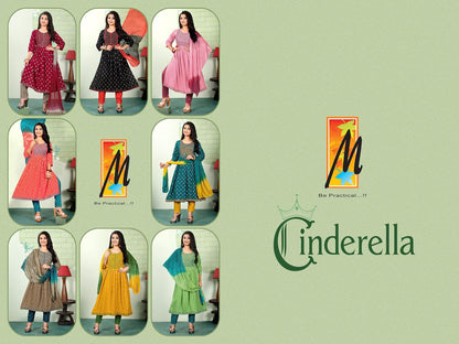New Cinderella Master Heavy Reyon Girls Readymade Pant Suits Supplier Ahmedabad