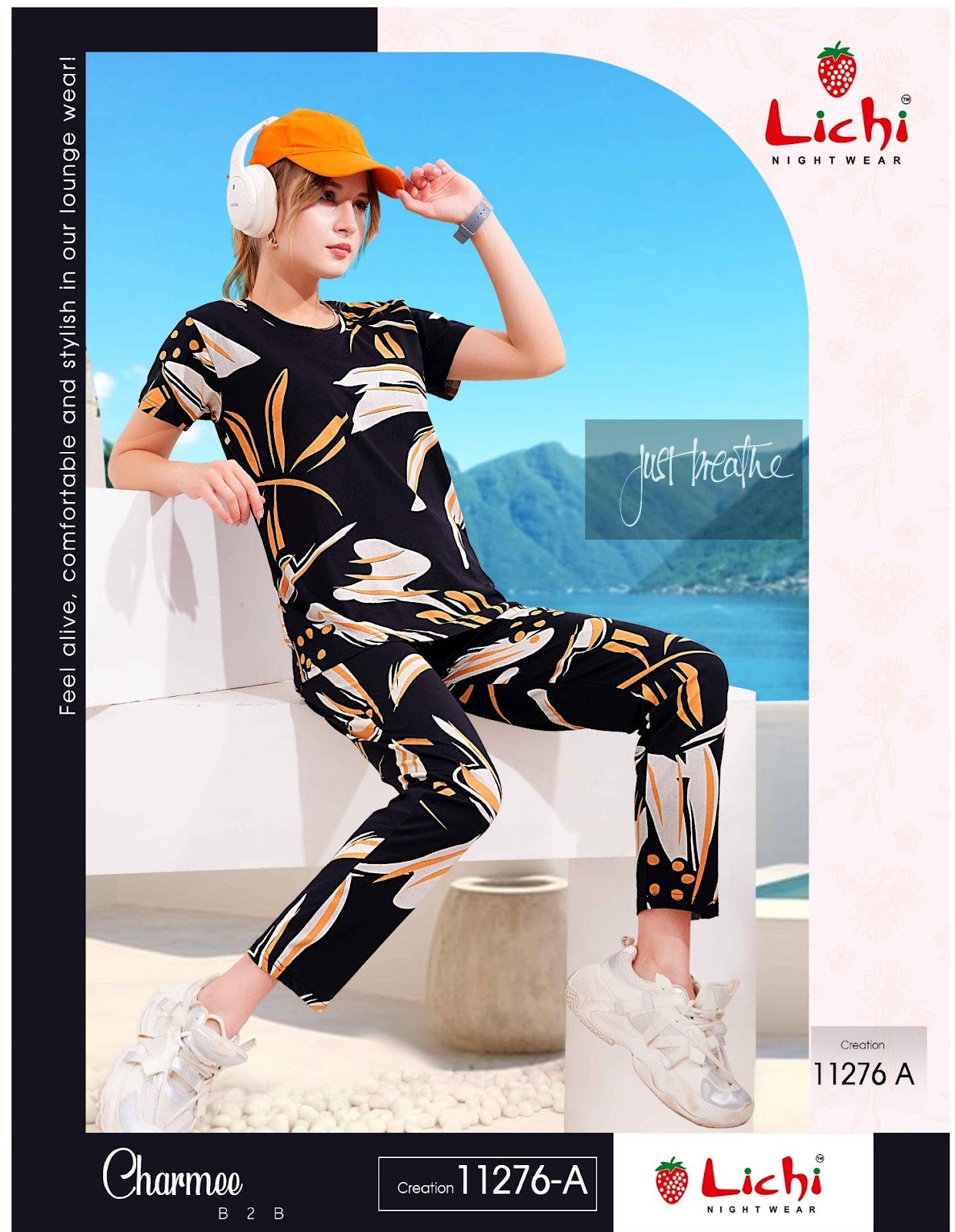 New Colors 11276 Lichi Hosiery Co Ord Set Wholesaler Gujarat