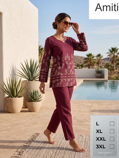 New Colors Vol 306 Amiti Rayon Co Ord Set Supplier Ahmedabad