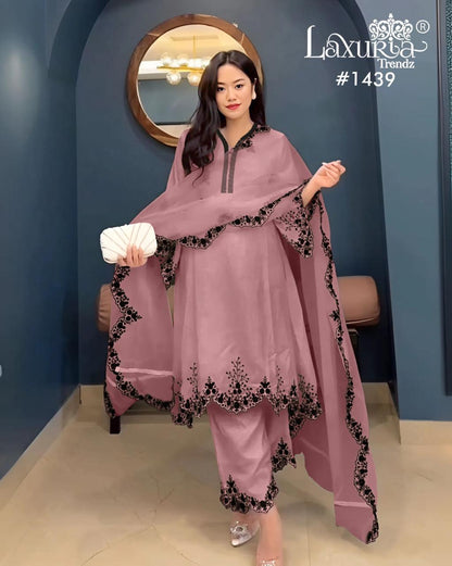 New Colour 1439 Laxuria Trendz Fox Pakistani Readymade Suits Exporter Ahmedabad