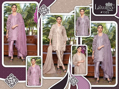New Colour 1525 Laxuria Trendz Vichitra Pakistani Readymade Suits Supplier Ahmedabad