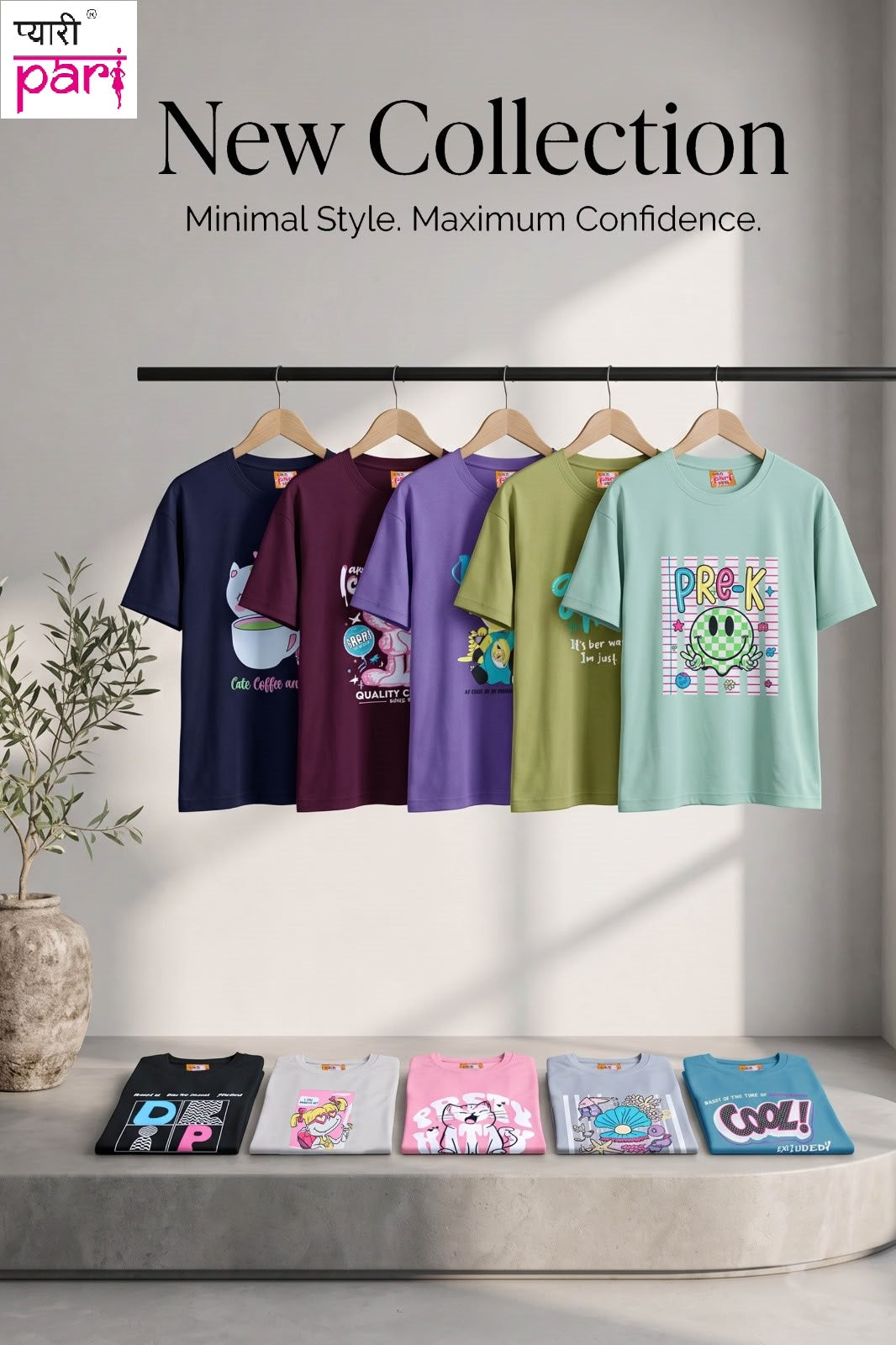 New Colour Vamika Pyari Pari Lycra Tencil Girls Top Exporter