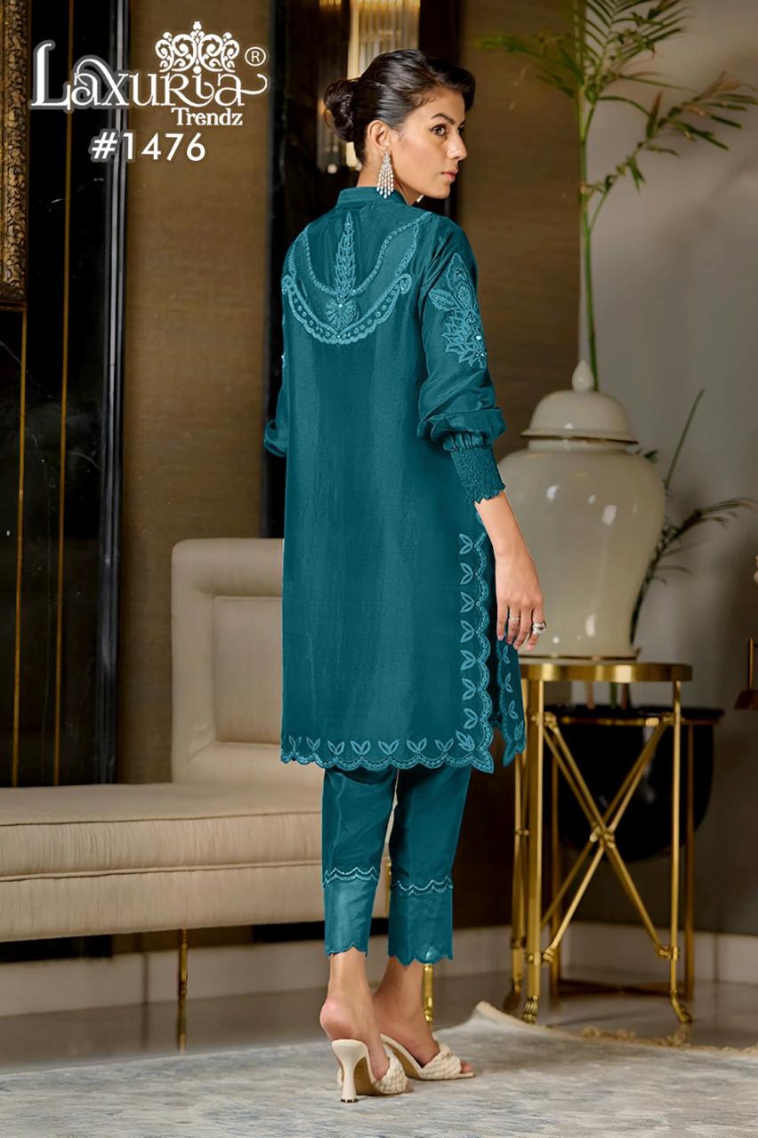 New Colours 1476 Laxuria Trendz Viscose Pakistani Readymade Suits Supplier Ahmedabad