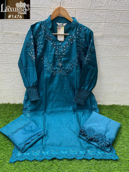 New Colours 1476 Laxuria Trendz Viscose Pakistani Readymade Suits Supplier Ahmedabad