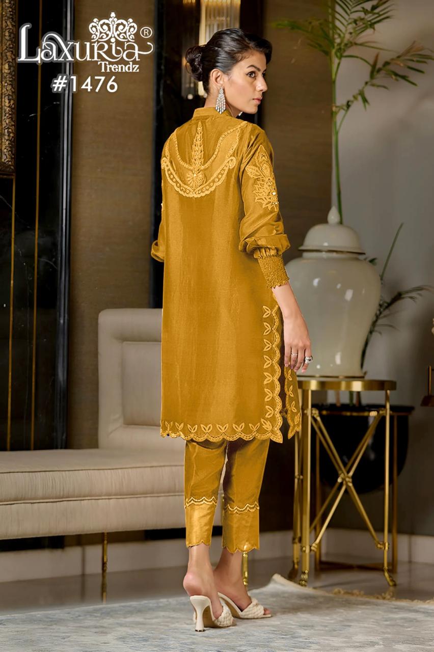 New Colours 1476 Laxuria Trendz Viscose Pakistani Readymade Suits Supplier Ahmedabad