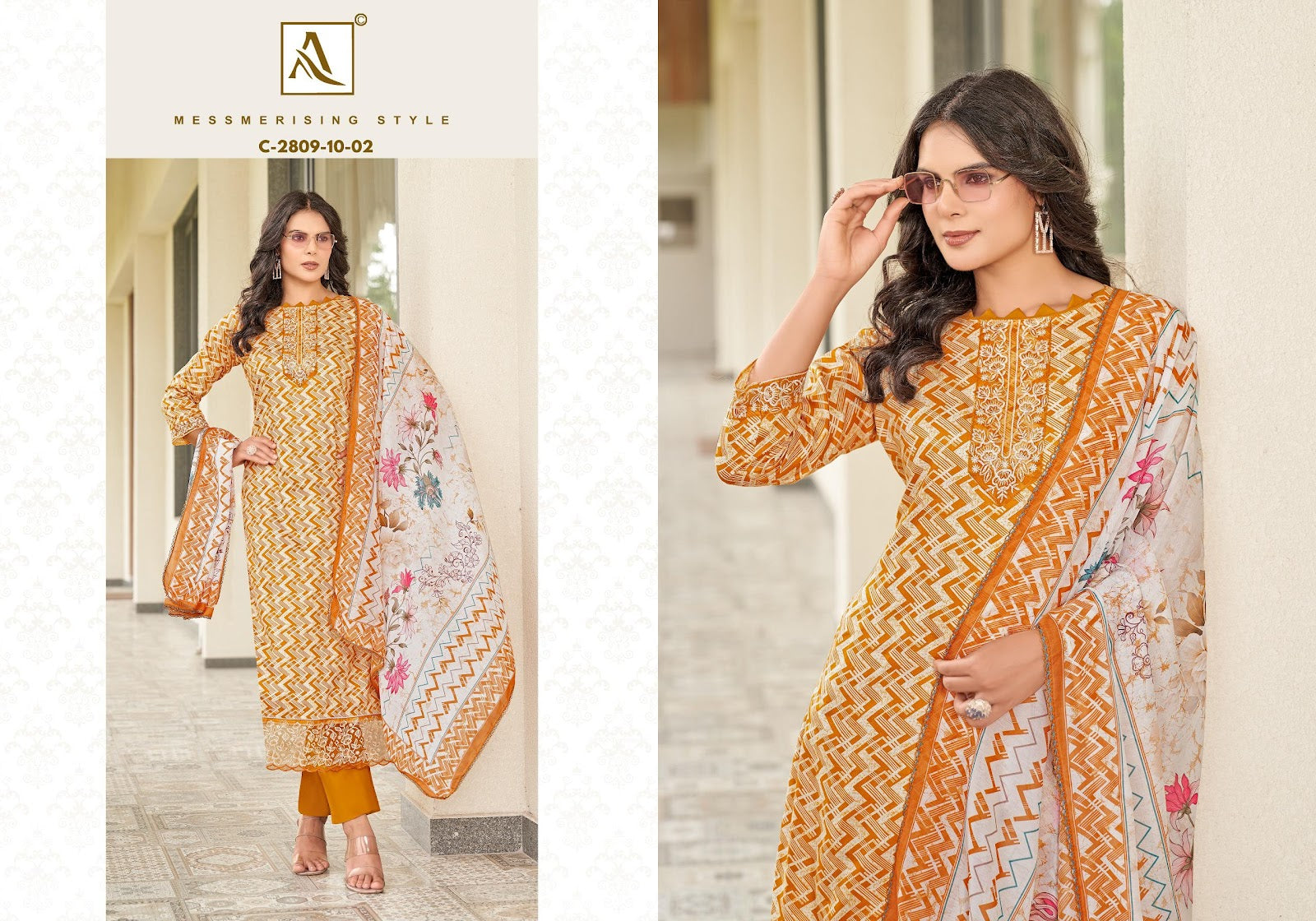 New Colours Super Queen Edition 6 Alok Zam Karachi Salwar Suits Wholesale