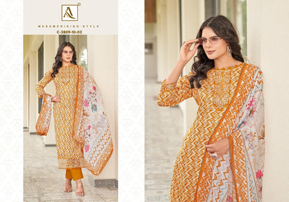 New Colours Super Queen Edition 6 Alok Zam Karachi Salwar Suits Wholesale
