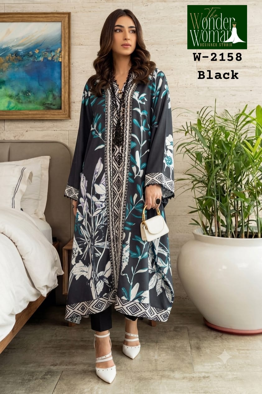 New Colours W-2158 The Wonder Woman Imported Kaftan Pant Set Manufacturer