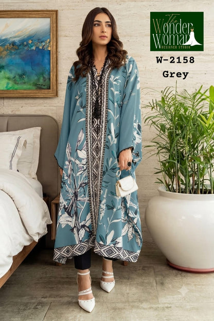 New Colours W-2158 The Wonder Woman Imported Kaftan Pant Set Manufacturer
