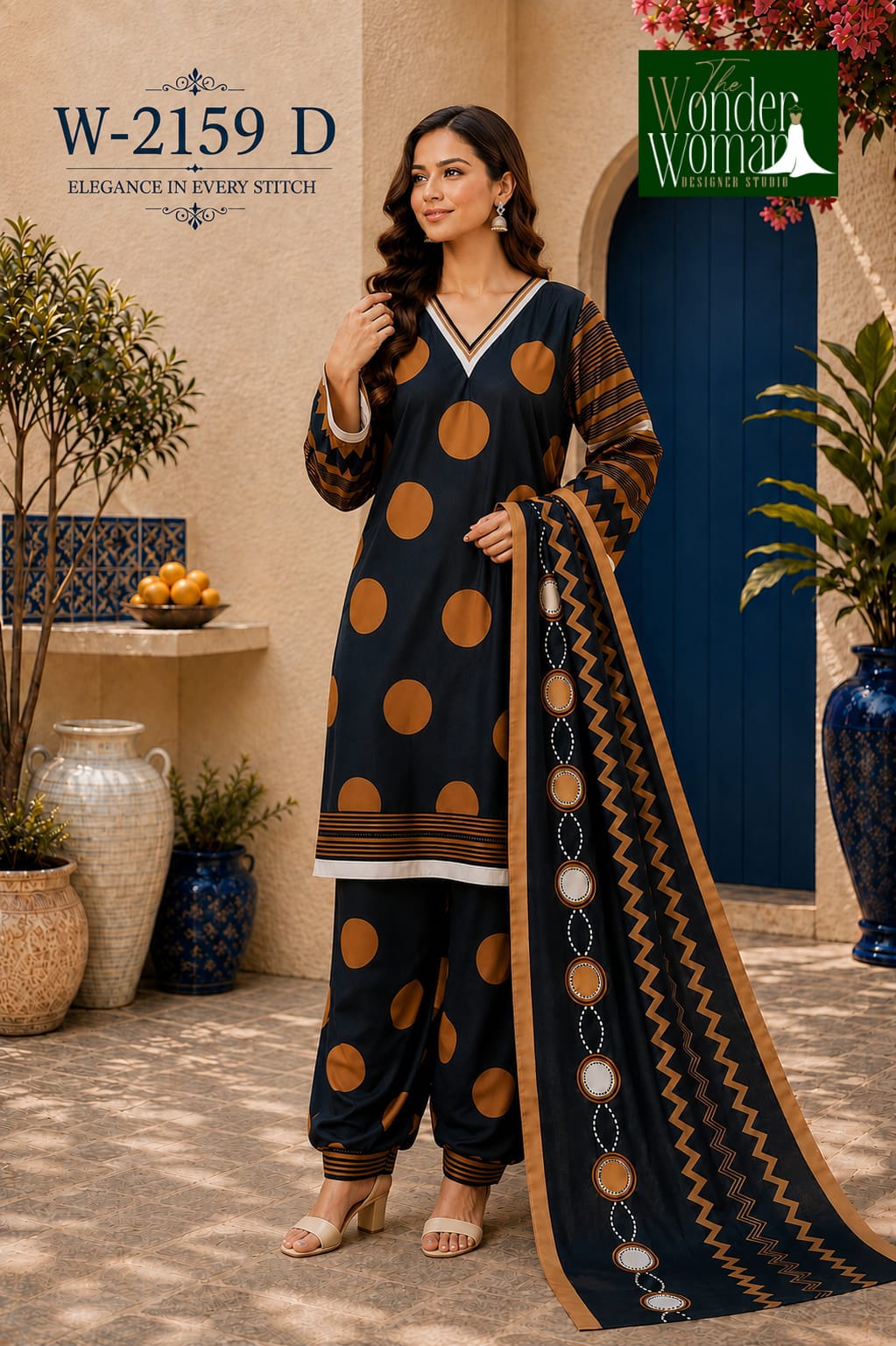 New Colours W-2159 The Wonder Woman Silk Satin Readymade Pant Style Suits Supplier India