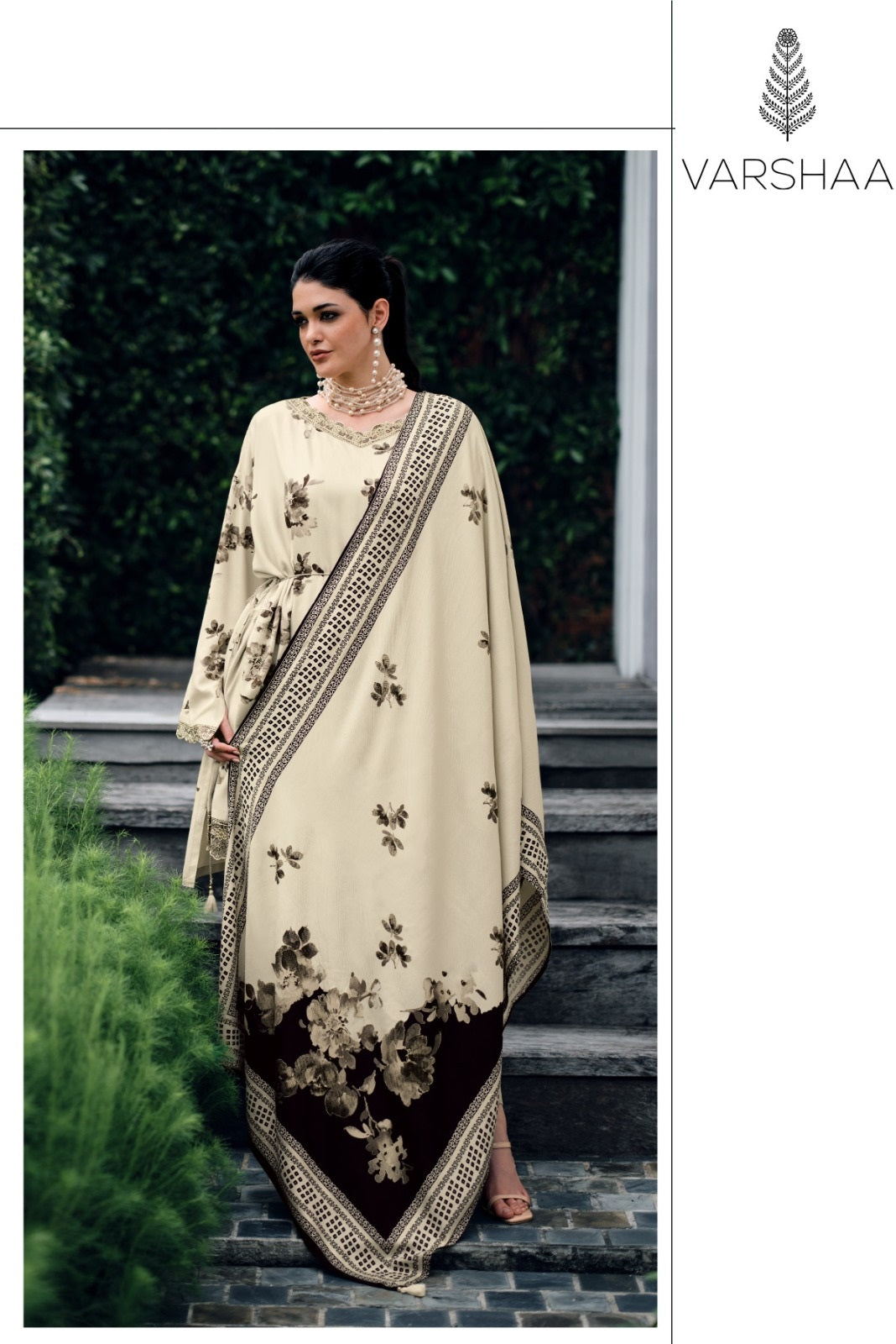 New Cosmo Varshaa Cotton Linen Pant Style Suits Wholesaler Gujarat