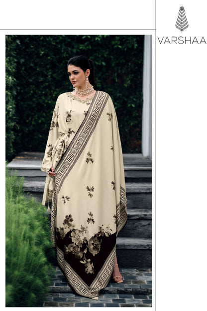 New Cosmo Varshaa Cotton Linen Pant Style Suits Wholesaler Gujarat