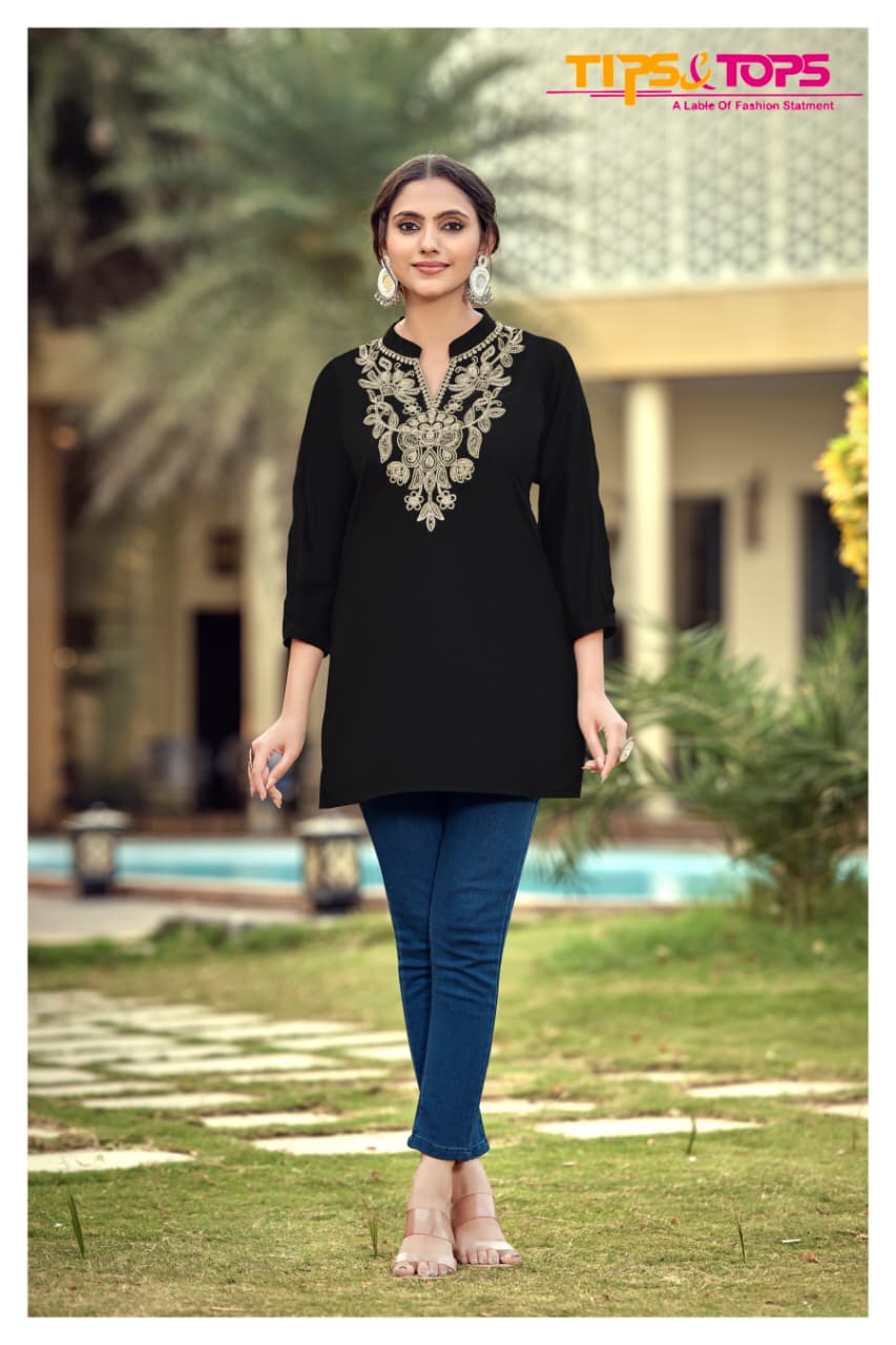 New Cotton Candy Tips Tops Cotton Short Kurtis Manufacturer