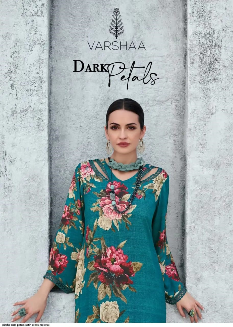 New Dark Petals Varshaa Viscose Pashmina Suits Supplier Gujarat