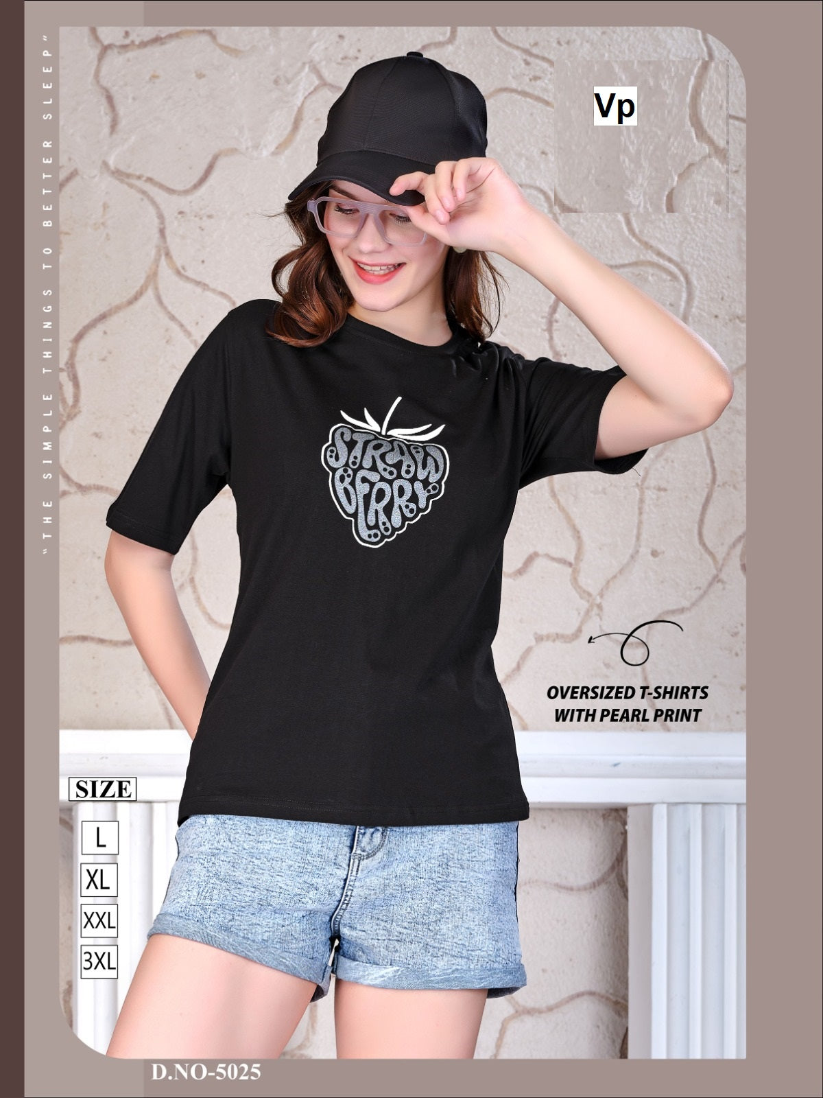 New Design 5025 Vp Hosiery Women Oversized Tshirt Manufacturer Ahmedabad
