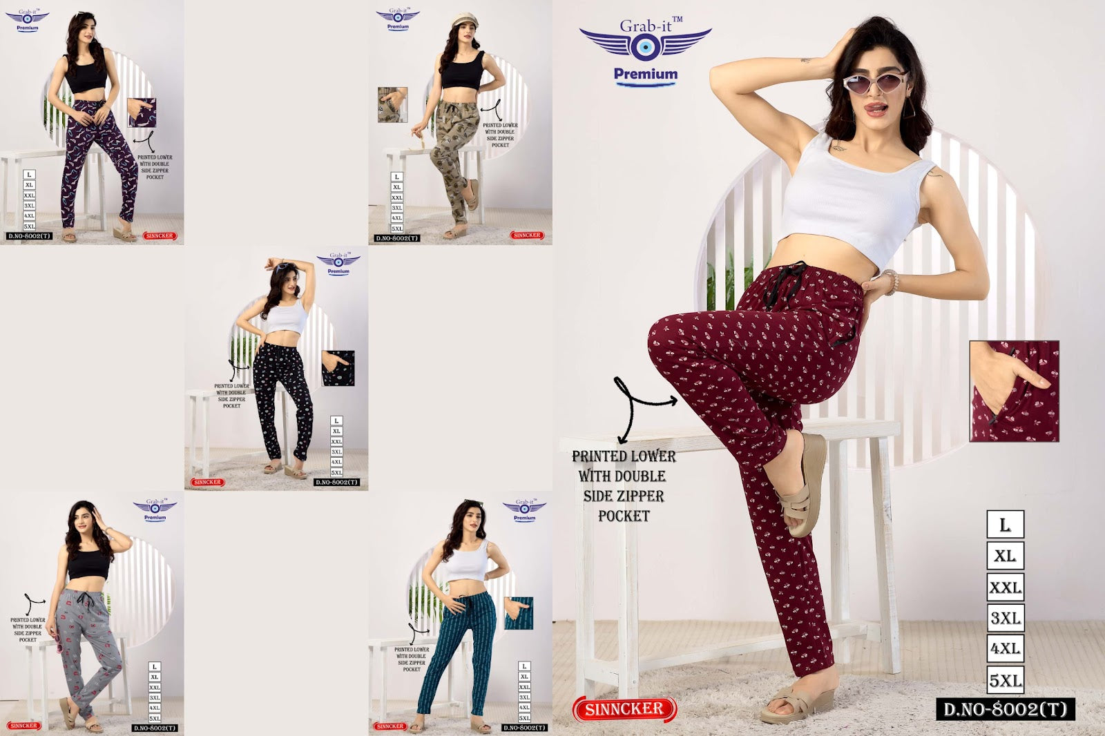 New Design 8002 T Grab It Sinker Women Night Lower Supplier Gujarat