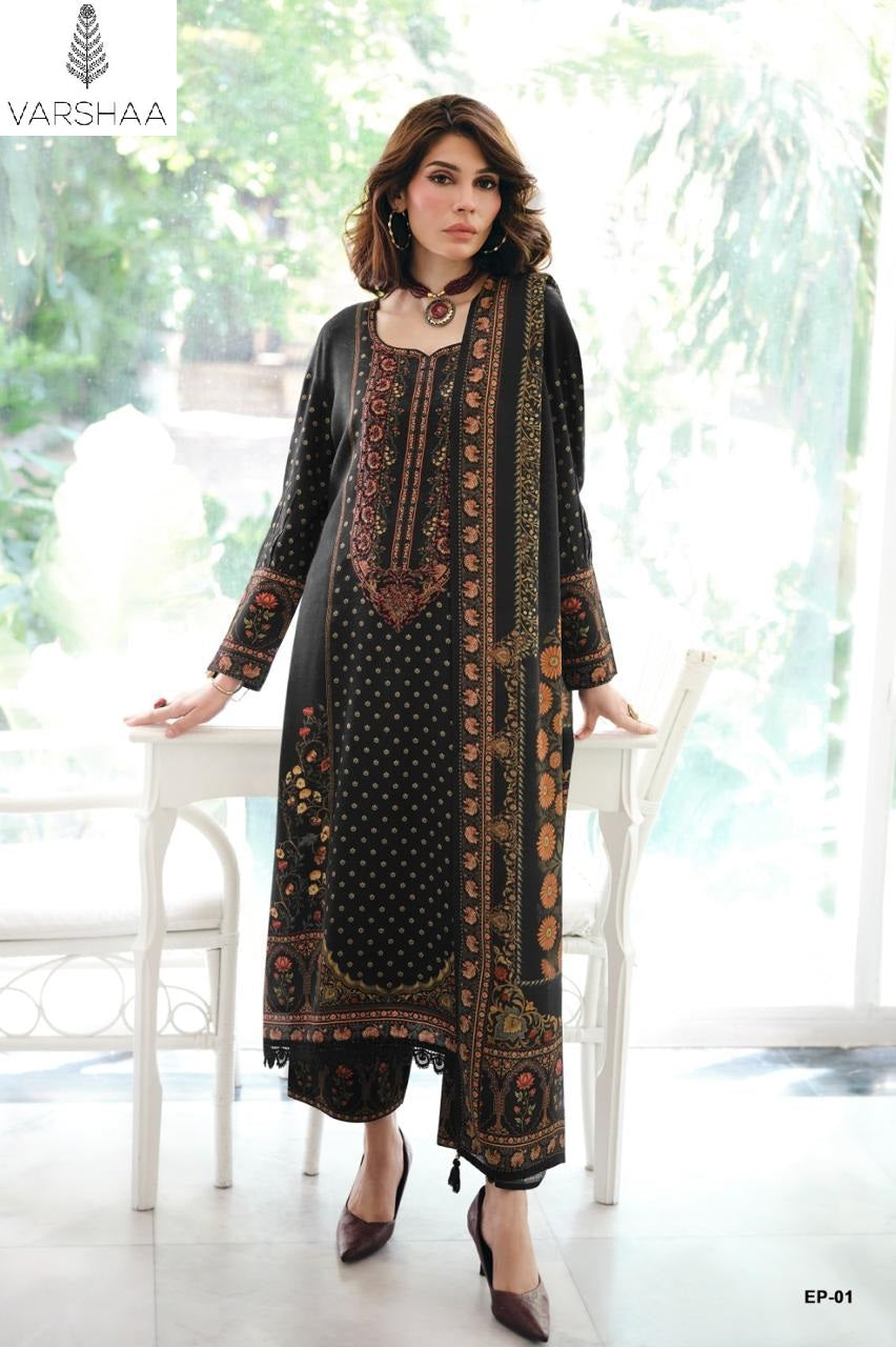New Eclipse Varshaa Woven Pant Style Suits Exporter Ahmedabad