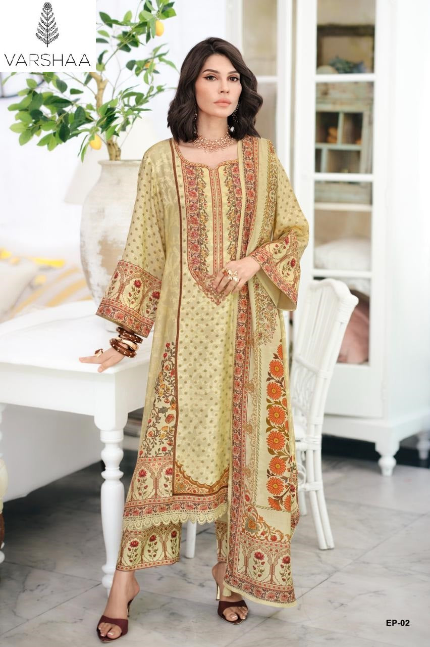 New Eclipse Varshaa Woven Pant Style Suits Exporter Ahmedabad