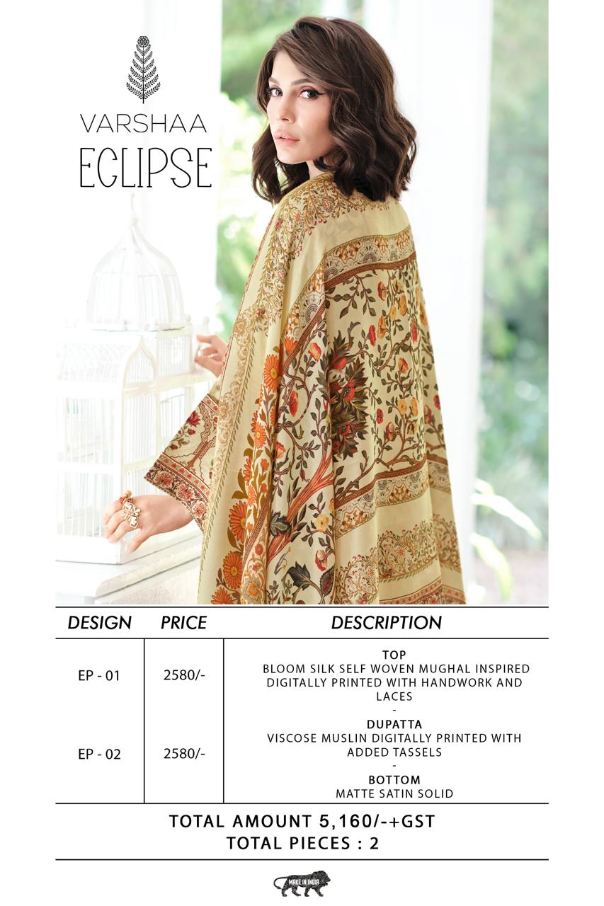 New Eclipse Varshaa Woven Pant Style Suits Exporter Ahmedabad