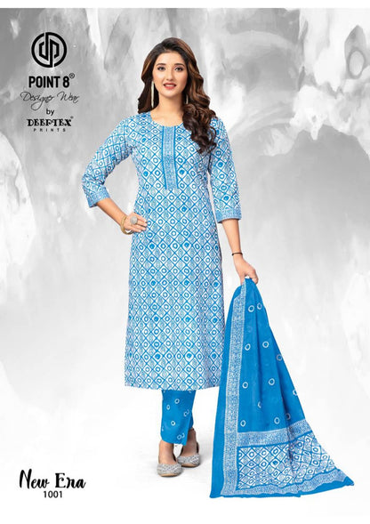 New Era Deeptex Prints Cotton Lawn Readymade Pant Style Suits Manufacturer Ahmedabad