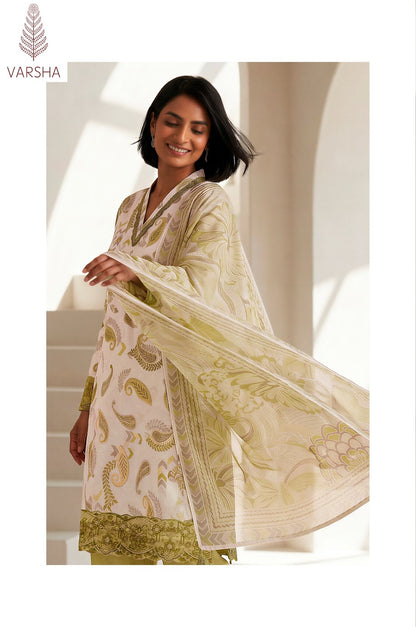 New Estella Varshaa Cotton Pant Style Suits Supplier Gujarat