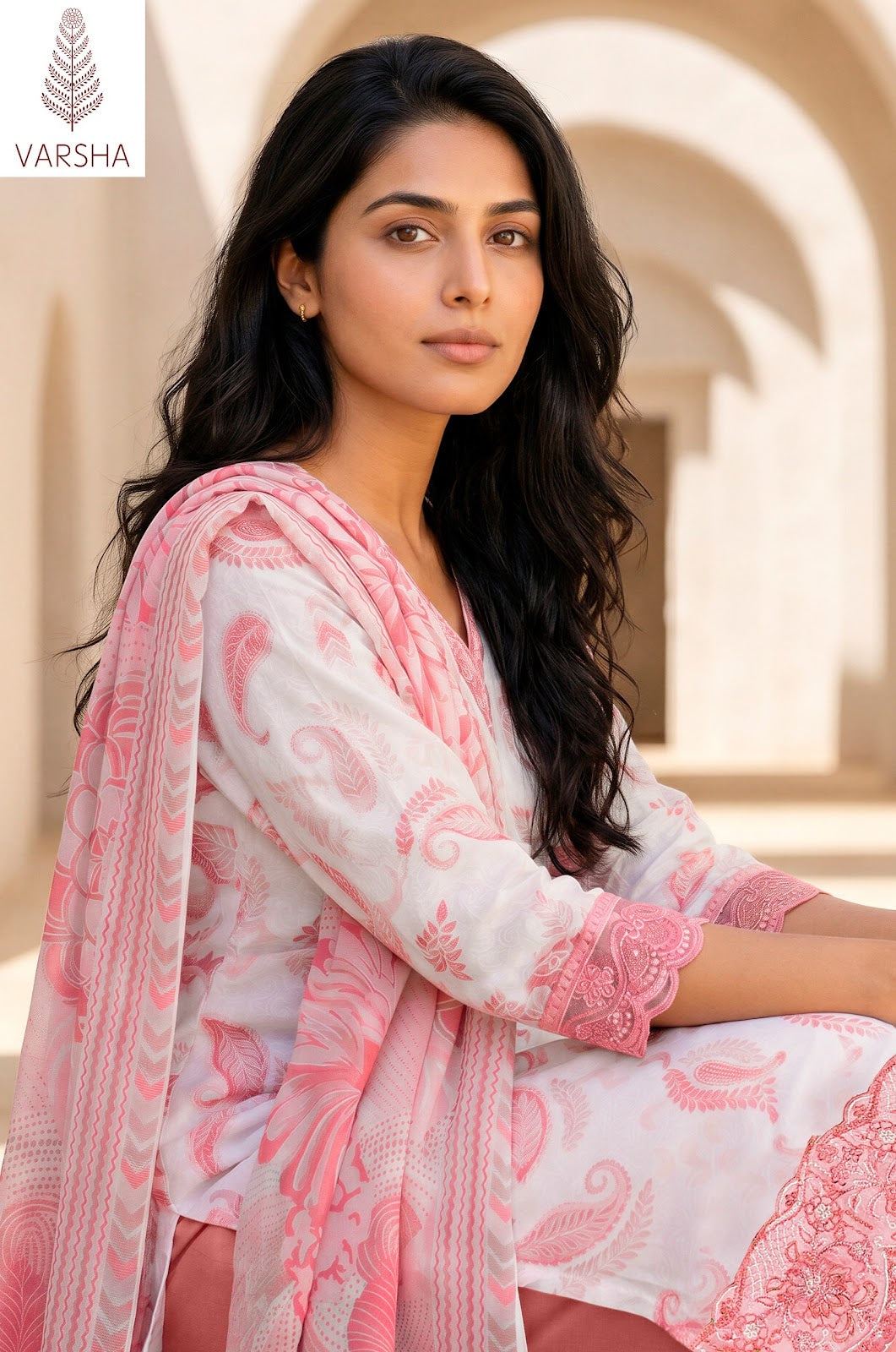 New Estella Varshaa Cotton Pant Style Suits Supplier Gujarat