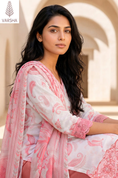 New Estella Varshaa Cotton Pant Style Suits Supplier Gujarat