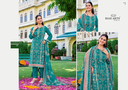 New Farmaish Vol 2 Riaz Art Lawn Cotton Karachi Salwar Suits Exporter Gujarat
