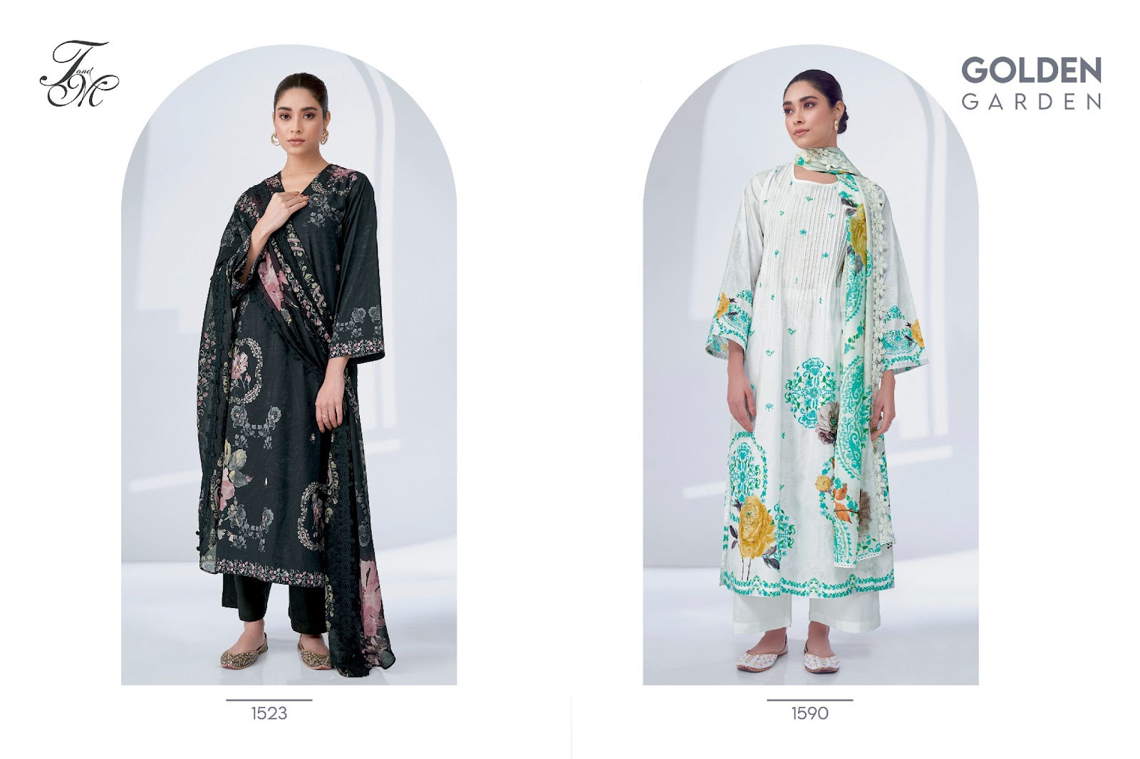 New Golden Garden Tm Cotton Lawn Pant Style Suits Supplier