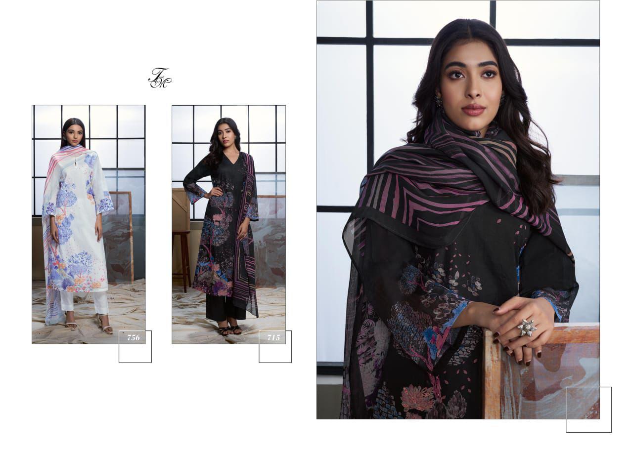 New Gunj Tm Muslin Pant Style Suits Exporter