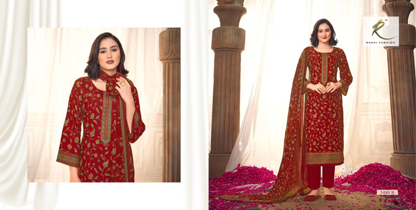 New Heritage Of Kani Rakhi Fashion Pashmina Suits Supplier