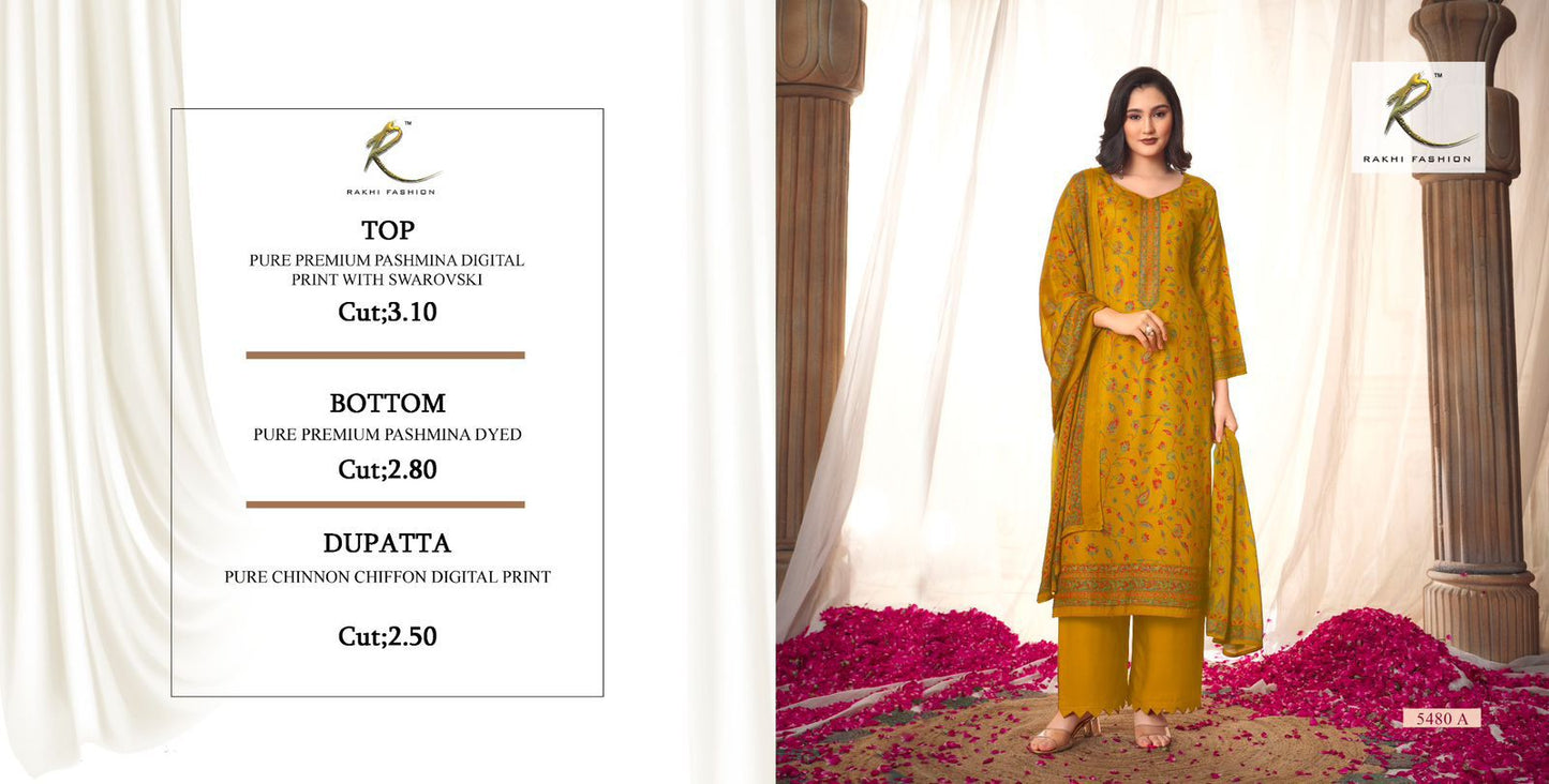 New Heritage Of Kani Rakhi Fashion Pashmina Suits Supplier
