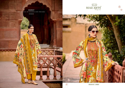 New Ibadaat Riaz Art Lawn Karachi Salwar Suits Manufacturer
