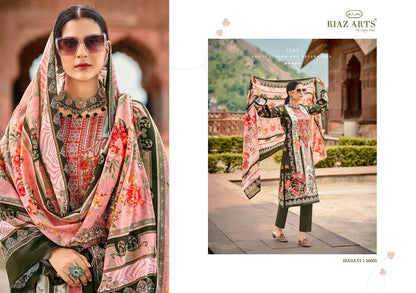 New Ibadaat Riaz Art Lawn Karachi Salwar Suits Manufacturer