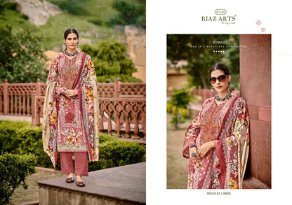 New Ibadaat Riaz Art Lawn Karachi Salwar Suits Manufacturer