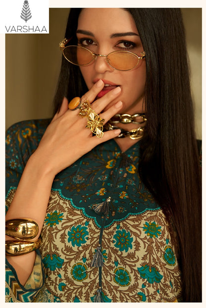 New Israh Varshaa Cotton Pant Style Suits Supplier Gujarat