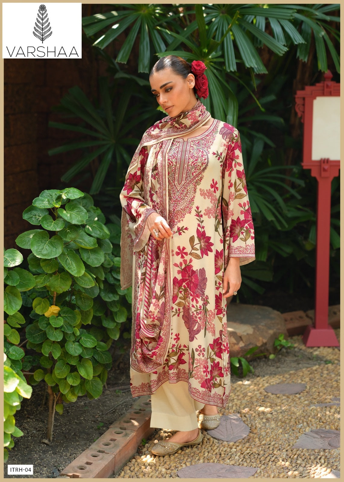 New Itrh Varshaa Modal Satin Pant Style Suits Wholesale Price