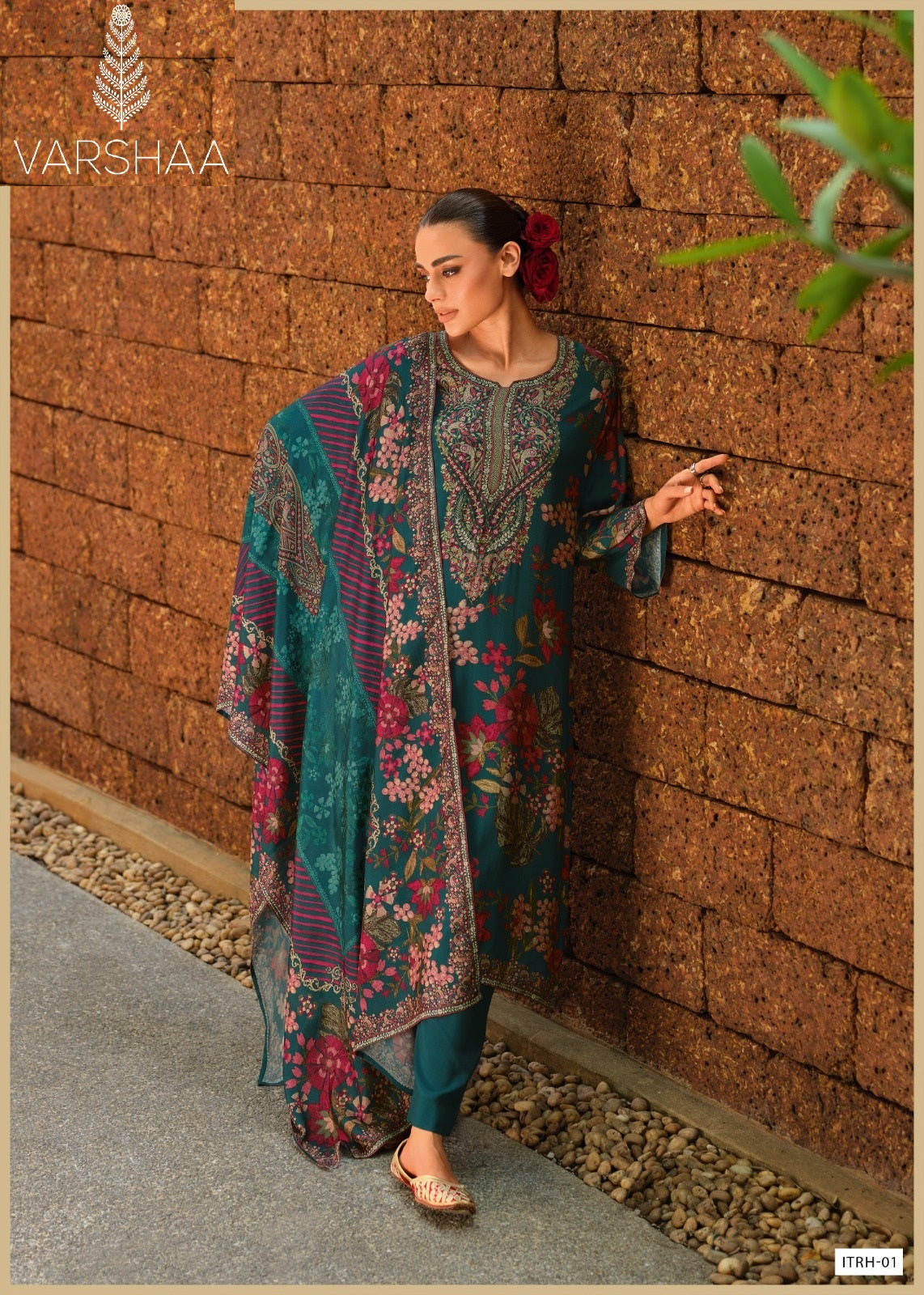 New Itrh Varshaa Modal Satin Pant Style Suits Wholesale Price