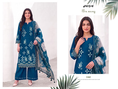 New Kahani Tota Maina Ki Jay Vijay Cotton Pant Style Suits Supplier Ahmedabad