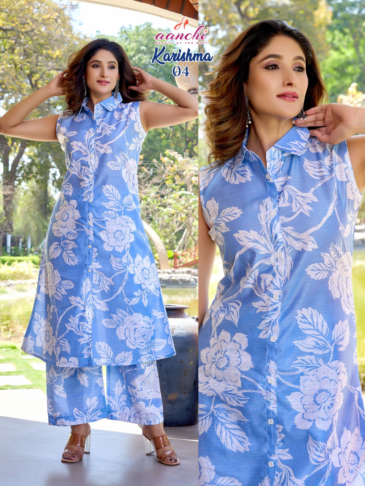 New Karishma Aanchi Vatican Co Ord Set Supplier India