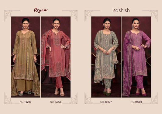 New Kashish Reyna Pashmina Suits Manufacturer Ahmedabad