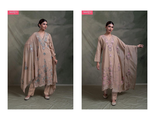 New Kaviar Naariti Linen Pant Style Suits Manufacturer Ahmedabad