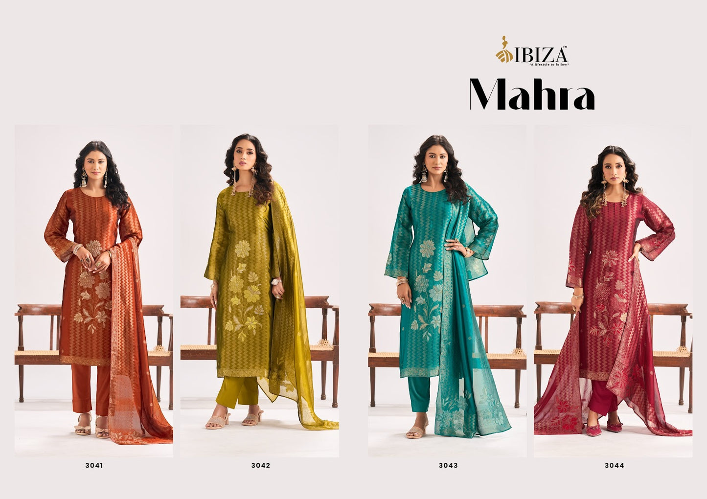 New Mahra Ibiza Banglori Silk Pant Style Suits Exporter