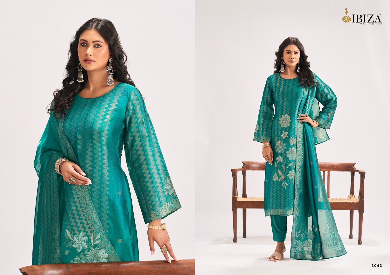 New Mahra Ibiza Banglori Silk Pant Style Suits Exporter