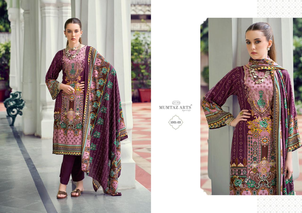 New Makhmali Mumtaz Arts Viscose Rayon Karachi Salwar Suits Exporter