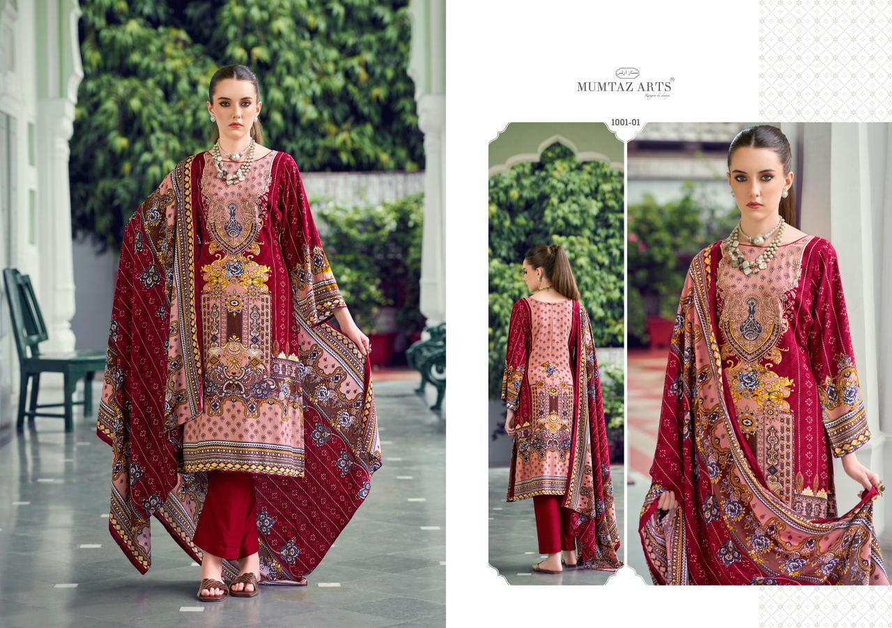 New Makhmali Mumtaz Arts Viscose Rayon Karachi Salwar Suits Exporter