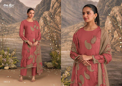 New Marina Omtex Organza Pant Style Suits Wholesaler India