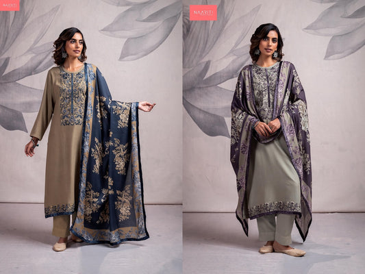 New Maryam Naariti Pashmina Suits Exporter